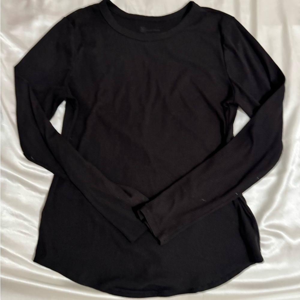 Black Long Sleeve Top